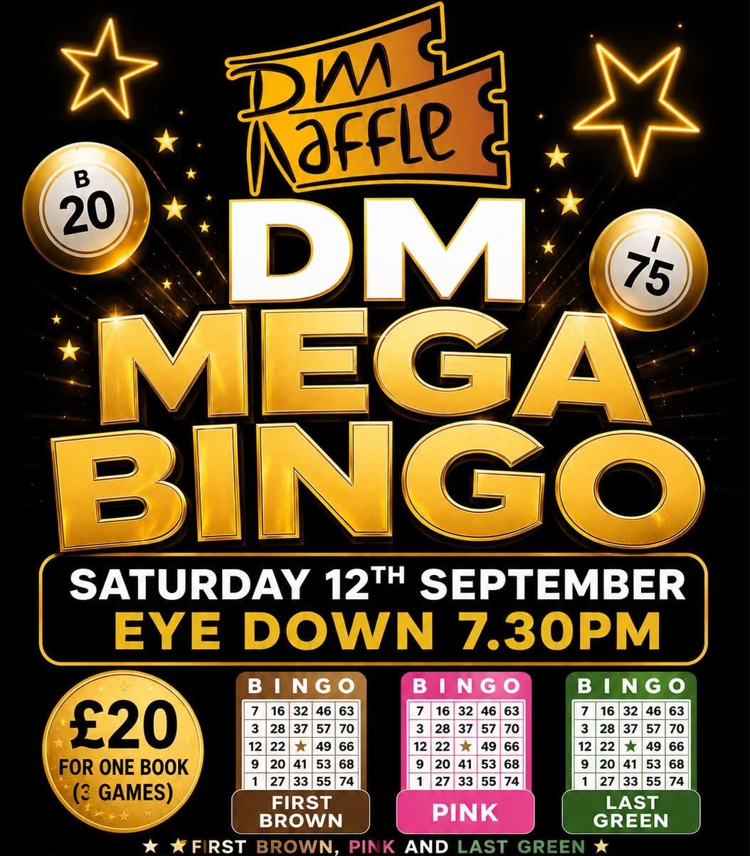 Deaf First Social - Mega Bingo!